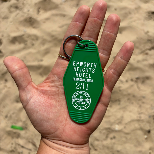 Vintage Epworth Mailbox Keychain
